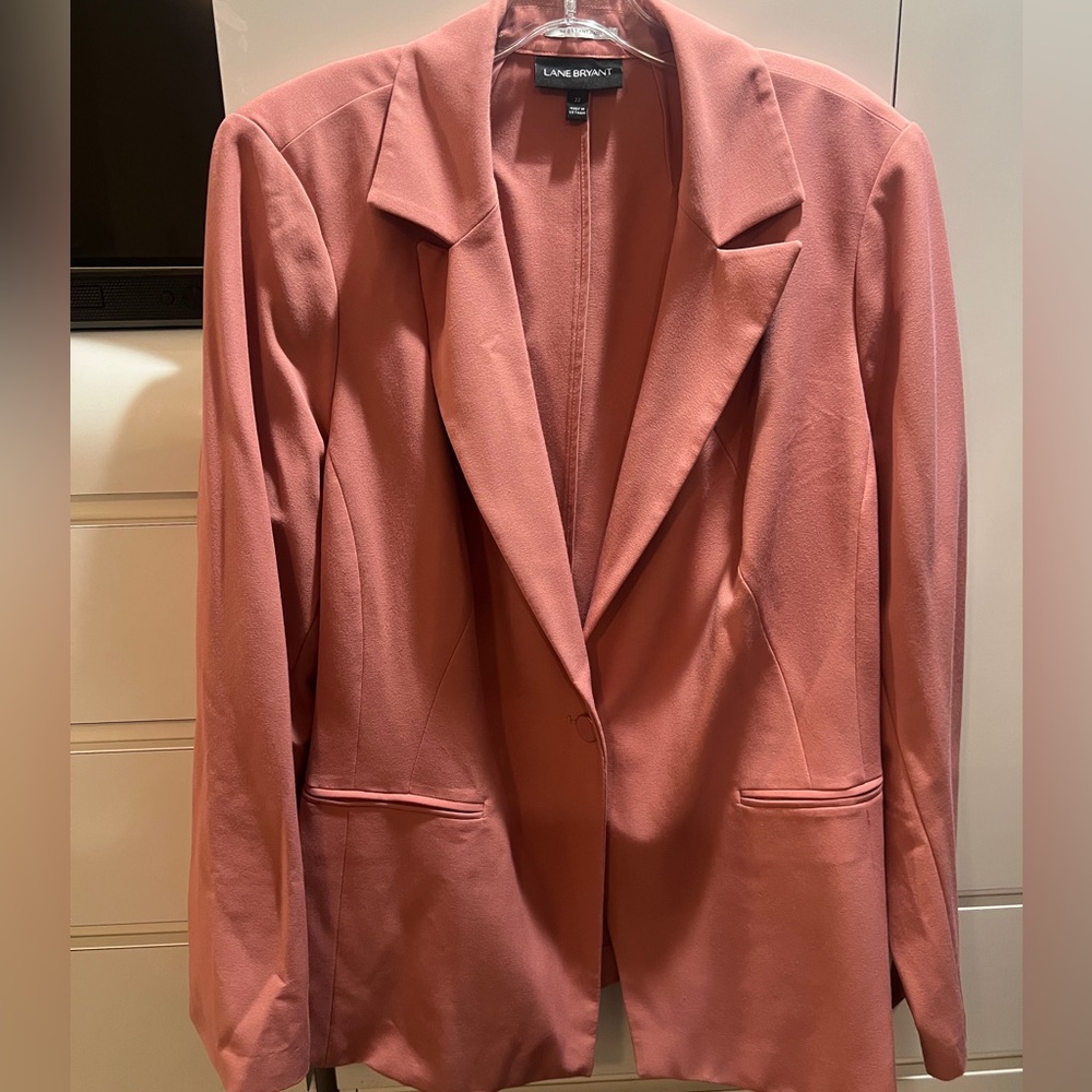 Lane Bryant salmon colored balzer. Size 22